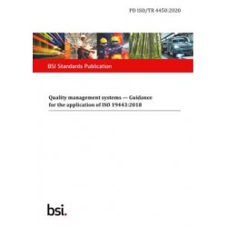 BS PD ISO/TR 4450:2020