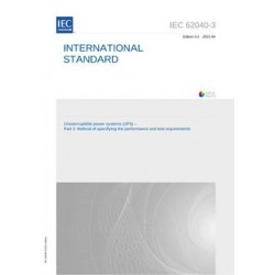 IEC 62040-3 Ed. 3.0 en:2021