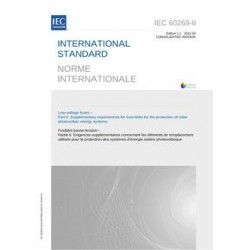 IEC 60269-6 Ed. 1.1 b:2021