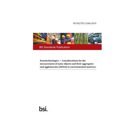 BS PD ISO/TR 21386:2019